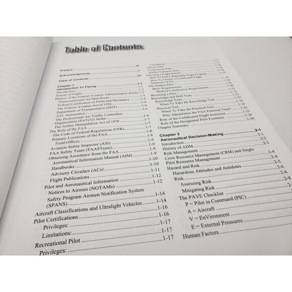 Pilot's Handbook of Aeronautical Knowledge 2023 Paperback Book - Picture 3 of 13